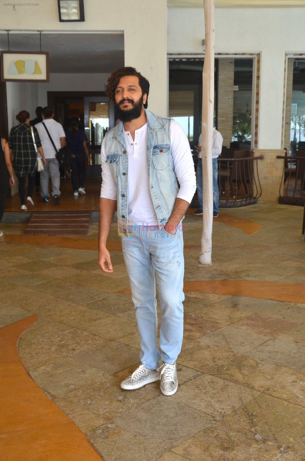 Riteish Deshmukh snapped for Banjo promotions in Mumbai on 8th Sept 2016
