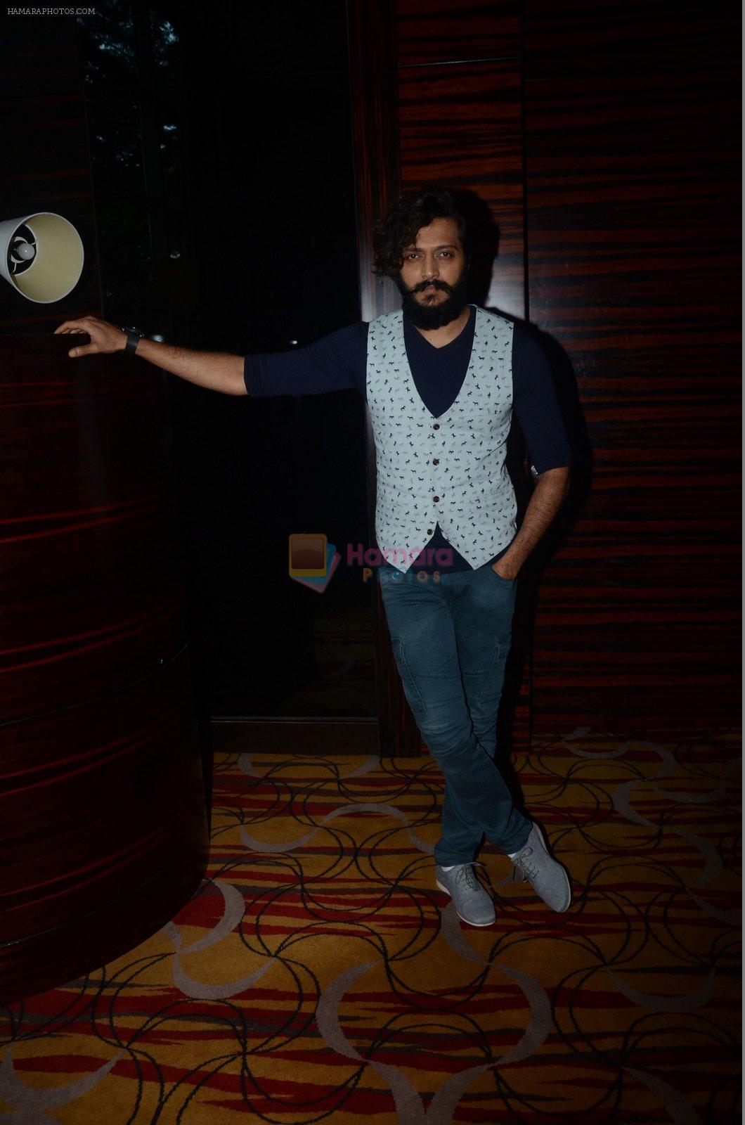 Riteish Deshmukh at Banjo press meet in Pune on 9th Sept 2016