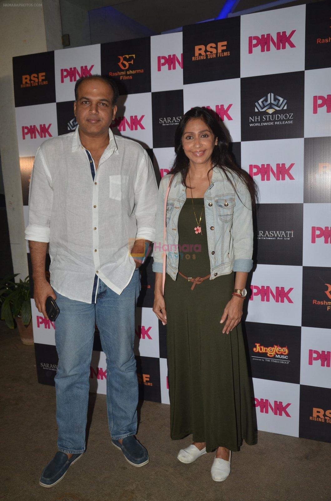 Ashutosh Gowariker at Pink Screening in Sunny Super Sound on 12th Sept 2016