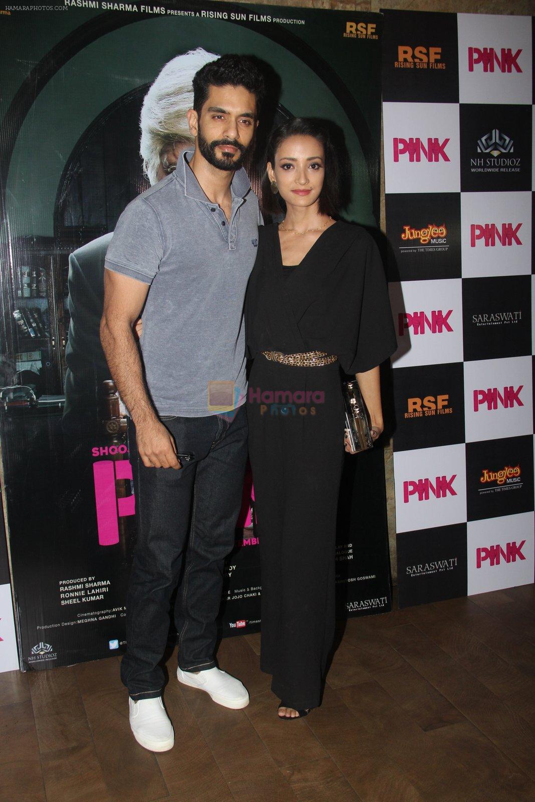 Andrea Tariang, Angad Bedi at Pink Screening in Lightbox on 12th Sept 2016