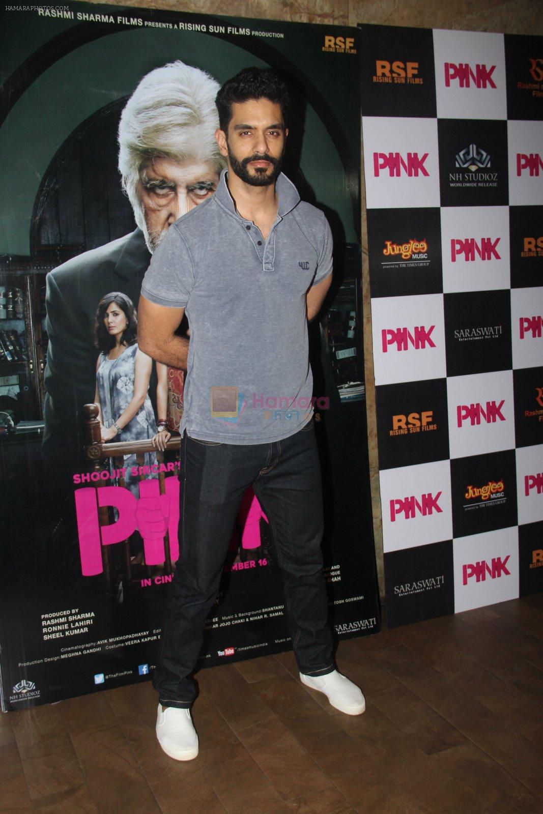 Angad Bedi at Pink Screening in Lightbox on 12th Sept 2016