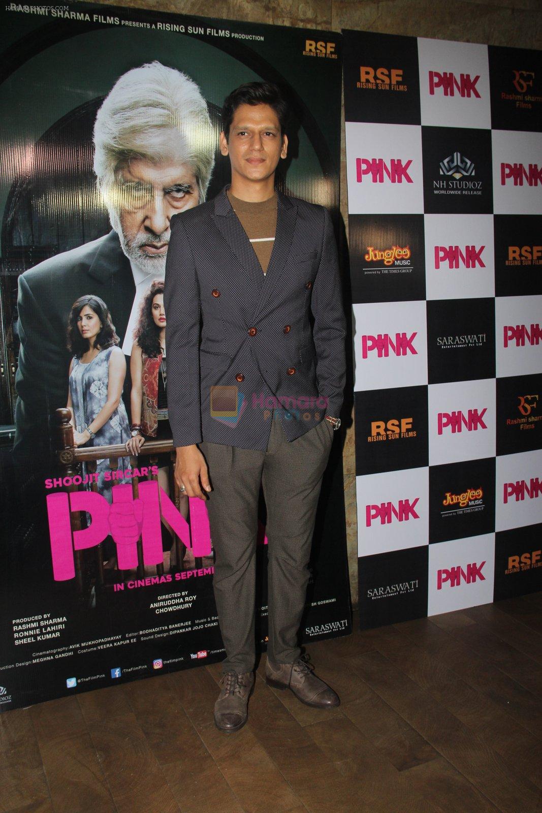 Vijay Varma at Pink Screening in Lightbox on 12th Sept 2016