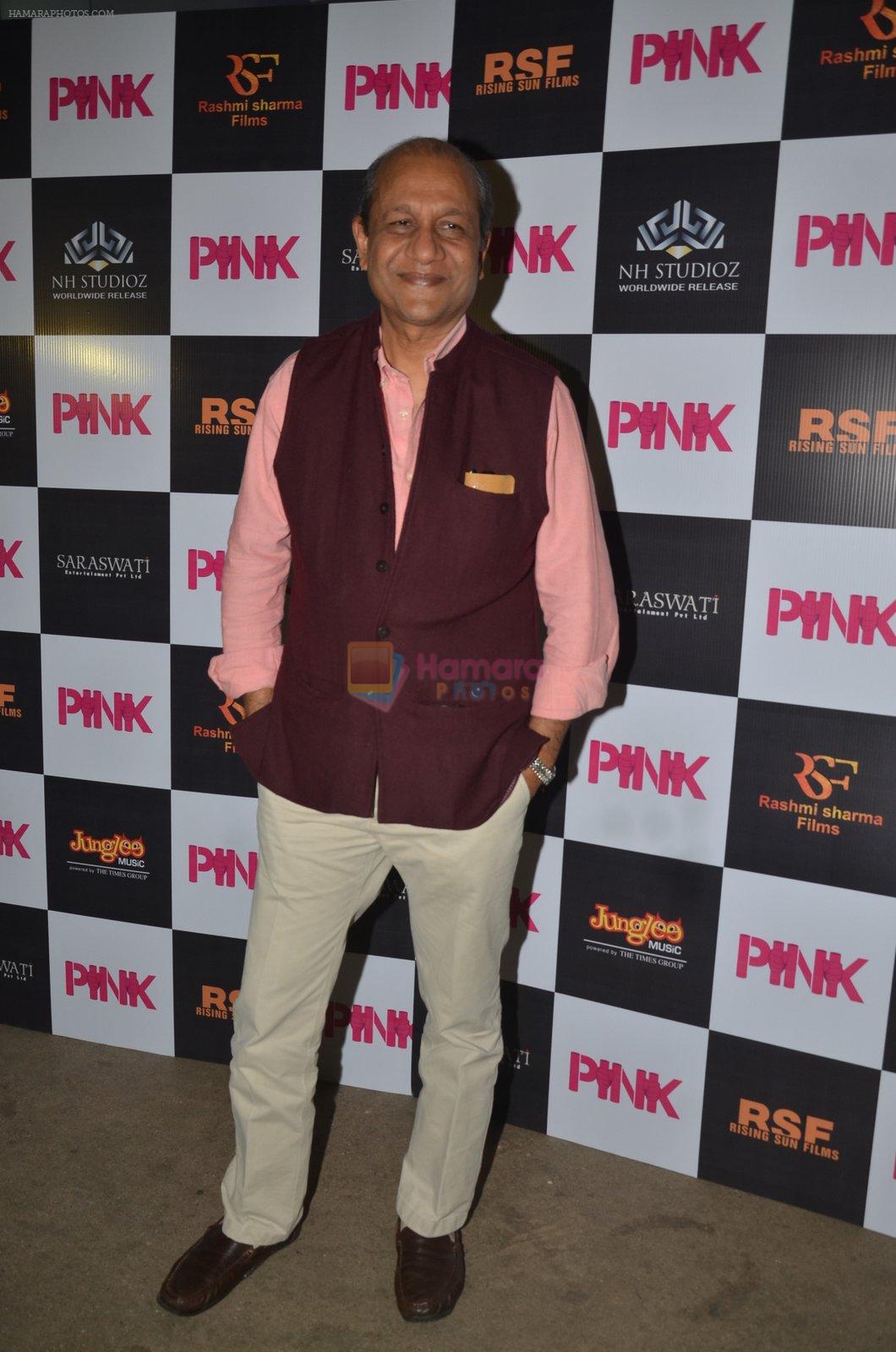at Pink Screening in Sunny Super Sound on 12th Sept 2016
