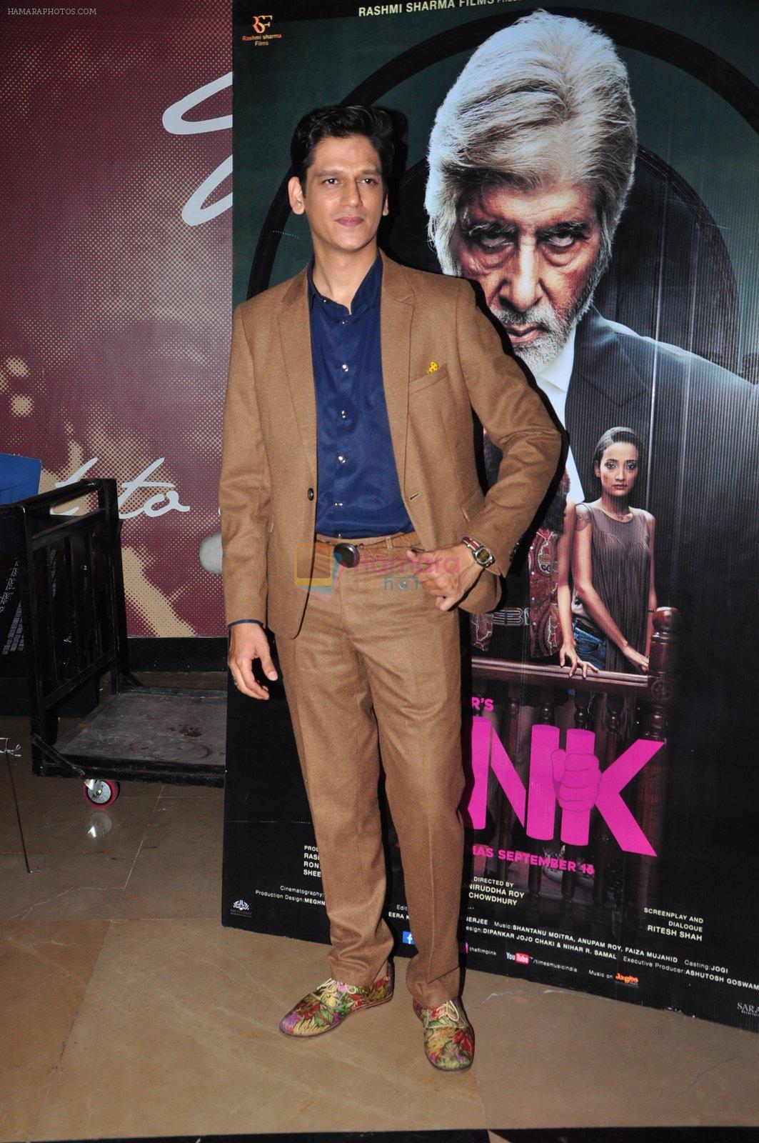 Vijay Varma at Pink screening in Mumbai on 13th Sept 2016