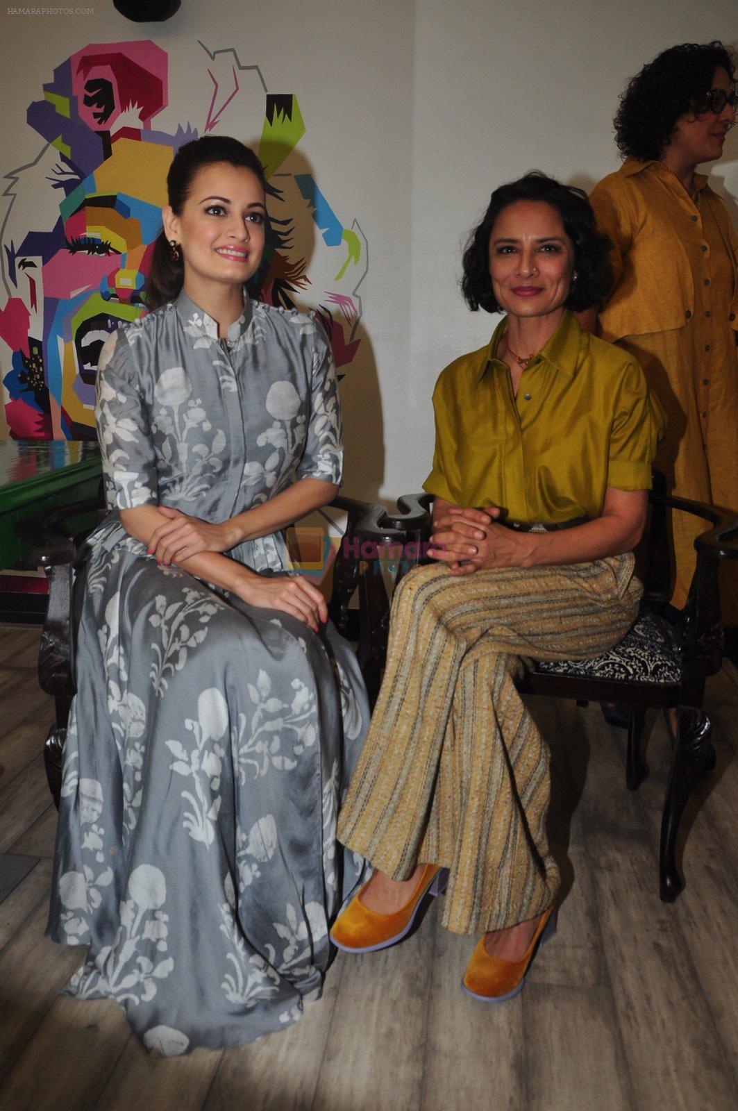 Dia Mirza, Adhuna Akhtar launches Bblunt in Malad on 14th Sept 2016