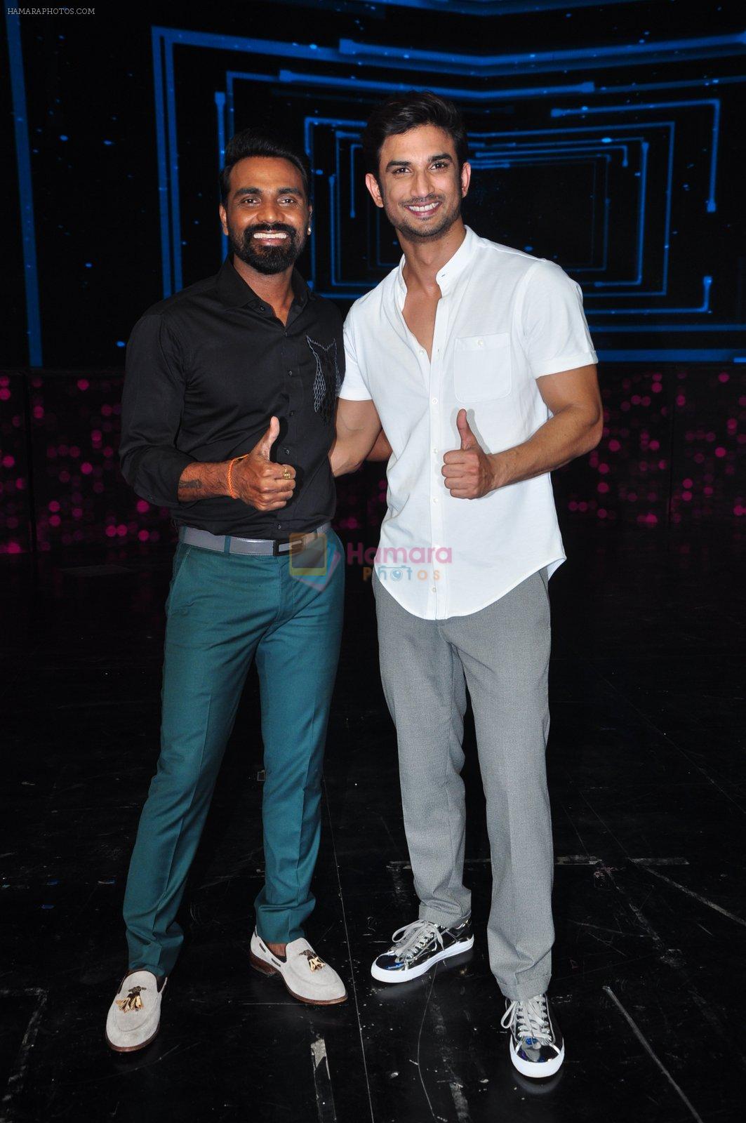 Sushant Singh Rajput on the sets of Dance plus on 19th Sept 2016