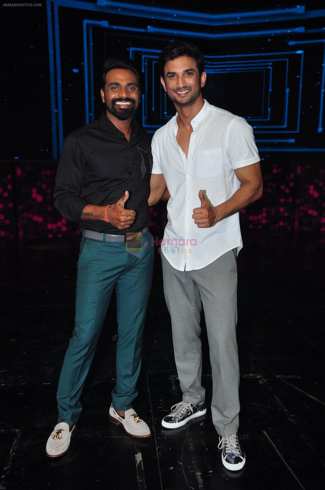 Sushant Singh Rajput on the sets of Dance plus on 19th Sept 2016