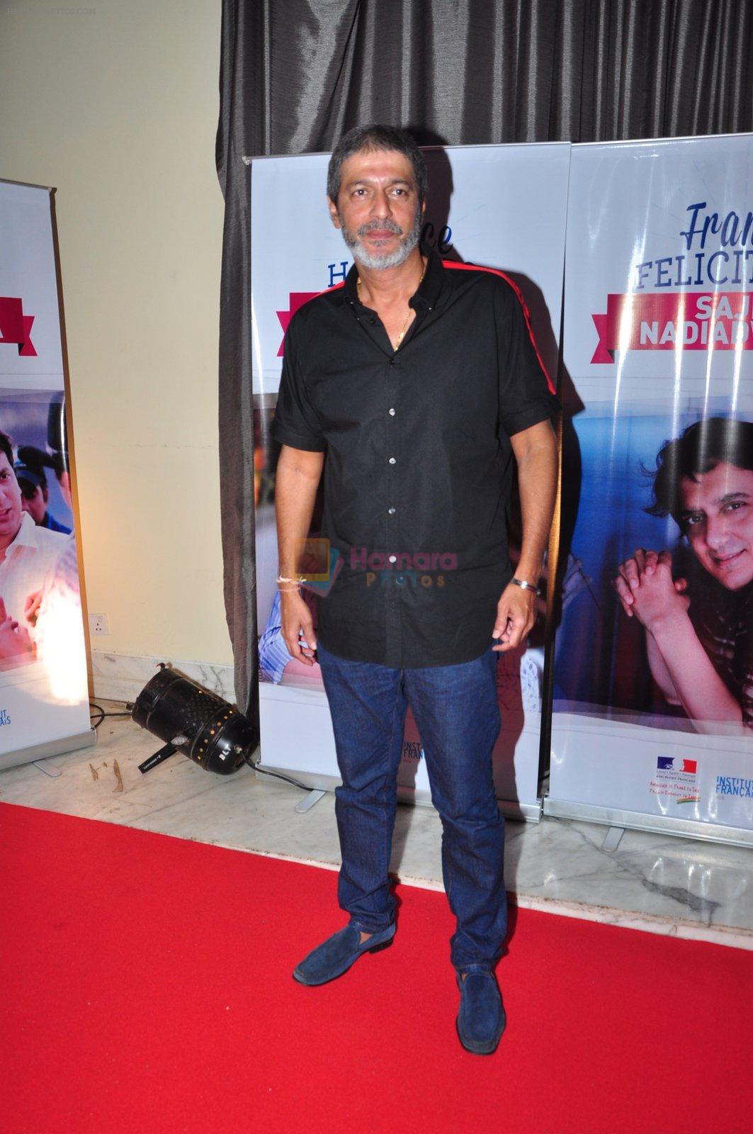 Chunky Pandey at the launch of Sajid Nadiadwala's france honours on 20th Sept 2016
