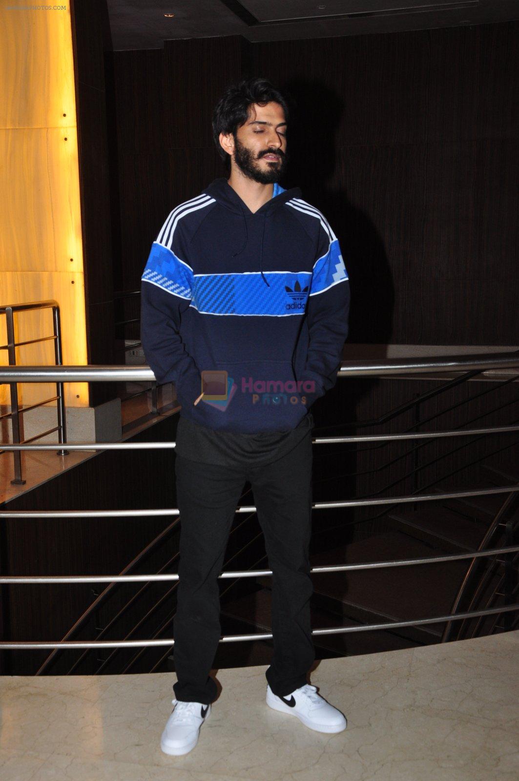 Harshvardhan Kapoor snapped at the promotion of film Mirzya on 20th Sept 2016