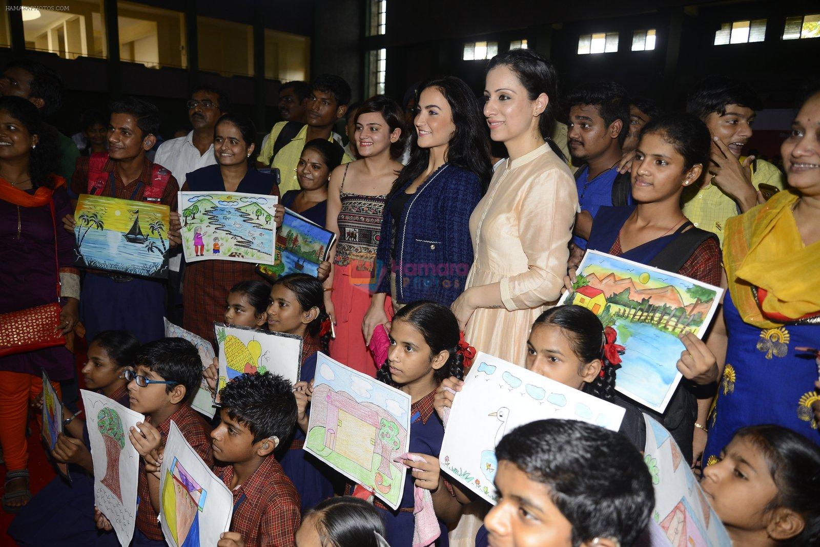 Elli Avram at Rouble Nagi and Rotary District 3141 Host World Deaf Day Art Camp and Cultural Activities on 24th Sept 2016
