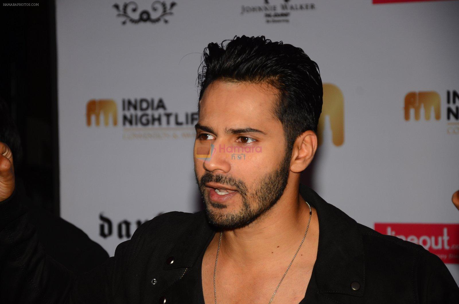 Varun Dhawan at Indian Nightlife convention on 26th Sept 2016