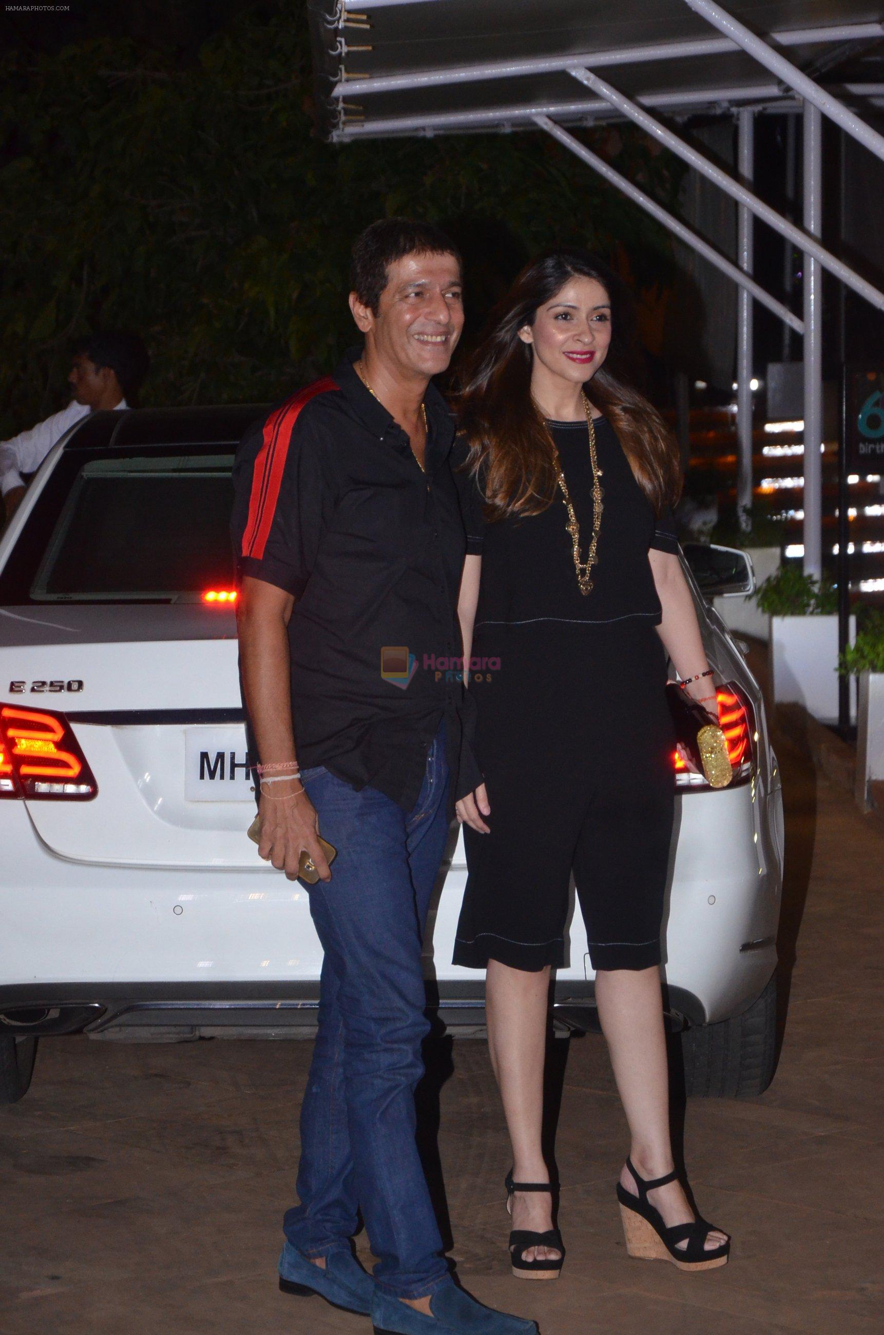 Chunky Pandey at Reema jain bday party in Amadeus NCPA on 28th Sept 2016