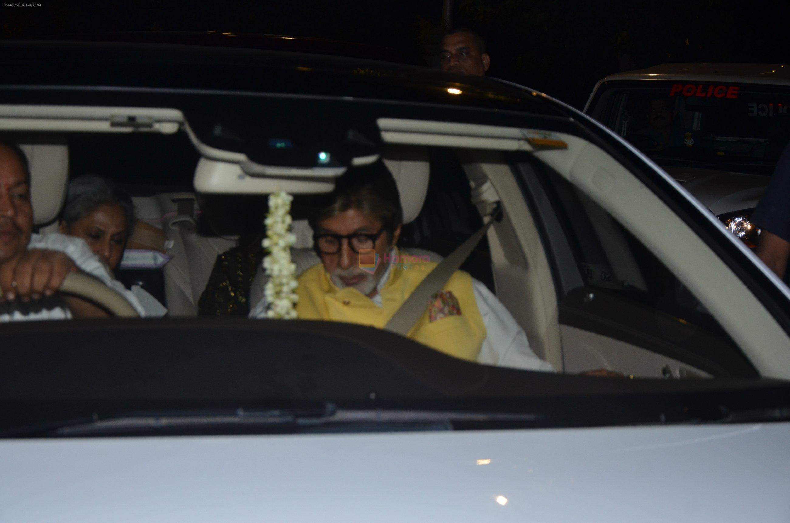Amitabh Bachchan at Reema jain bday party in Amadeus NCPA on 28th Sept 2016