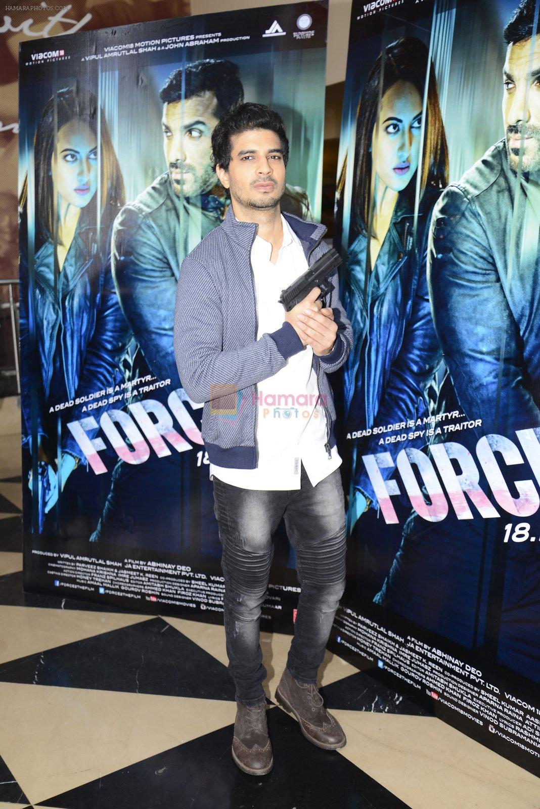 Tahir Bhasin at Force 2 trailer launch in Mumbai on 29th Sept 2016