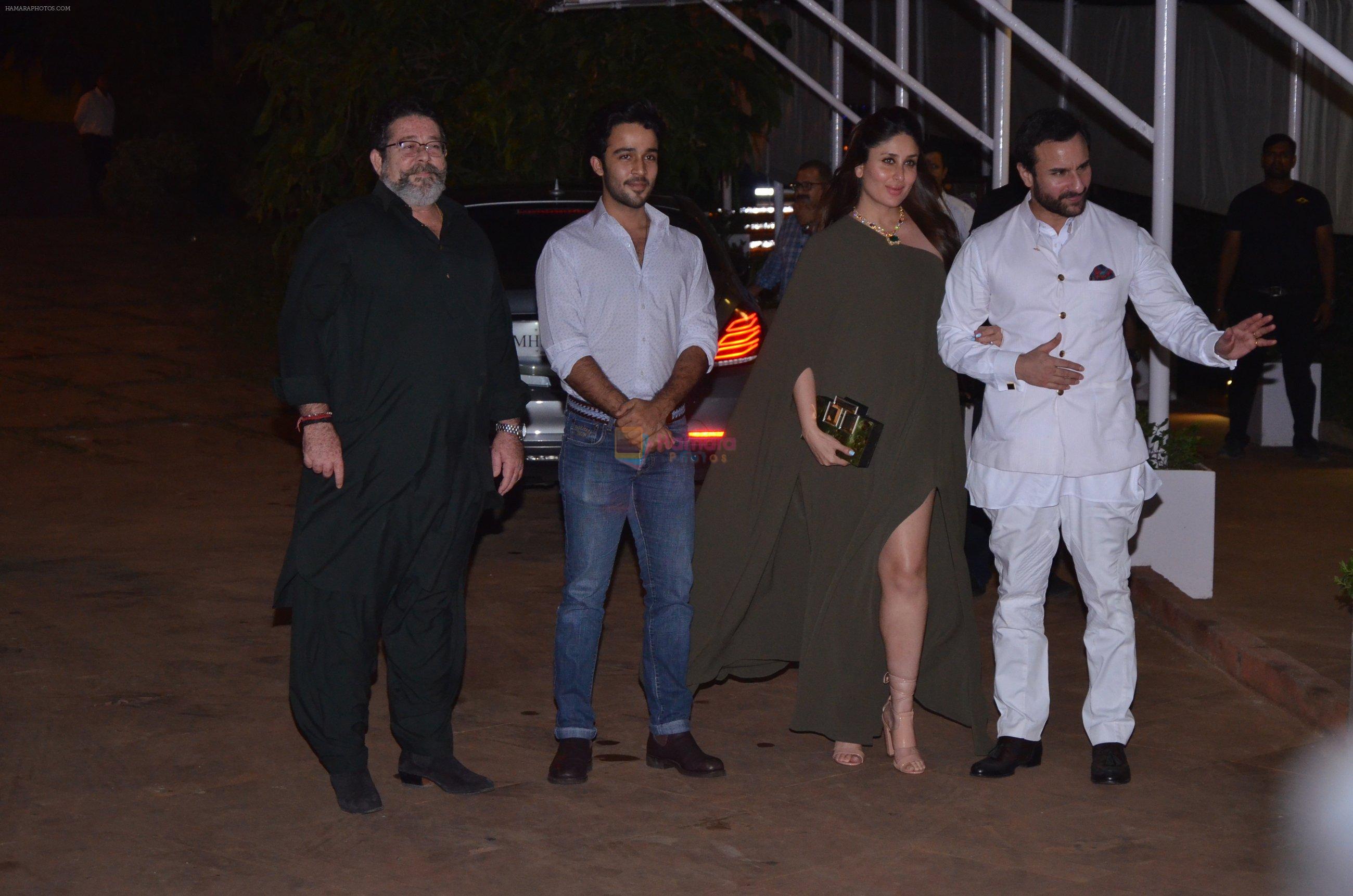 Saif Ali Khan, Kareena Kapoor at Reema jain bday party in Amadeus NCPA on 28th Sept 2016