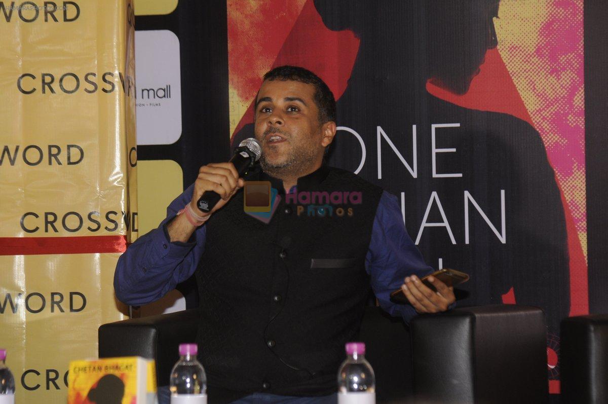Chetan Bhagats new novel One Indian Girl launch in Oberoi Mall on 1st Oct 2016