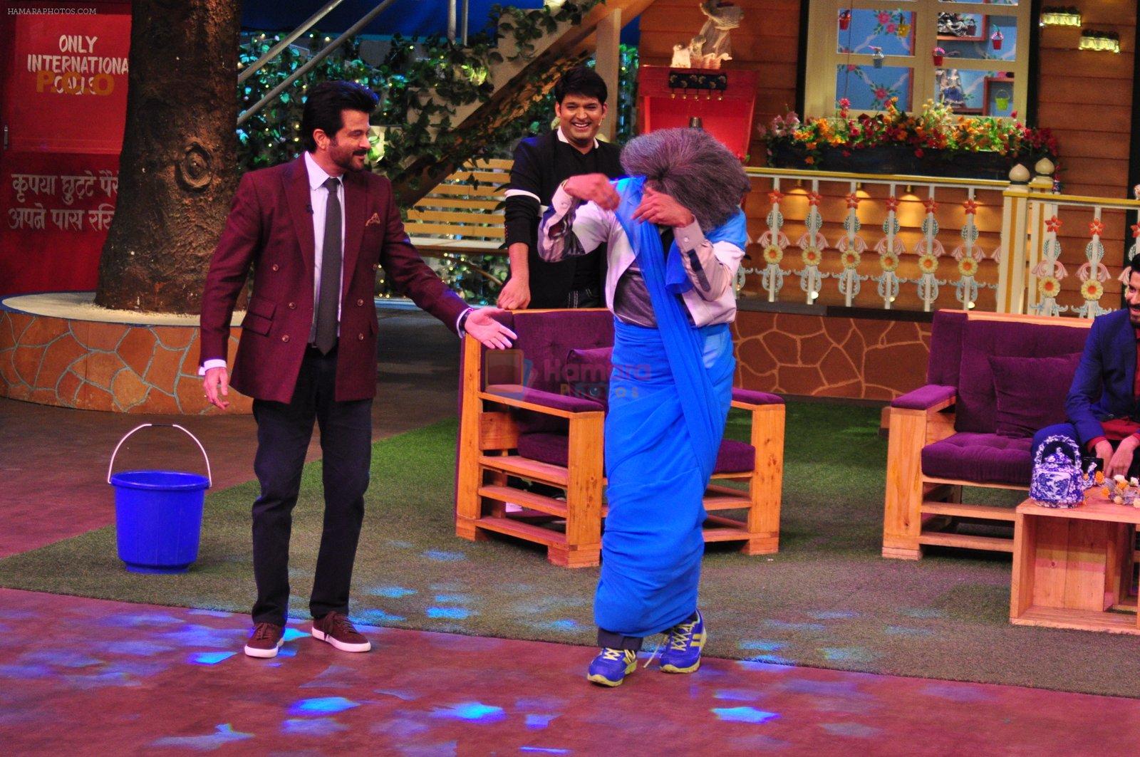 Anil Kapoor promotes Mirzya on the sets of The Kapil Sharma Show on 30th Sept 2016
