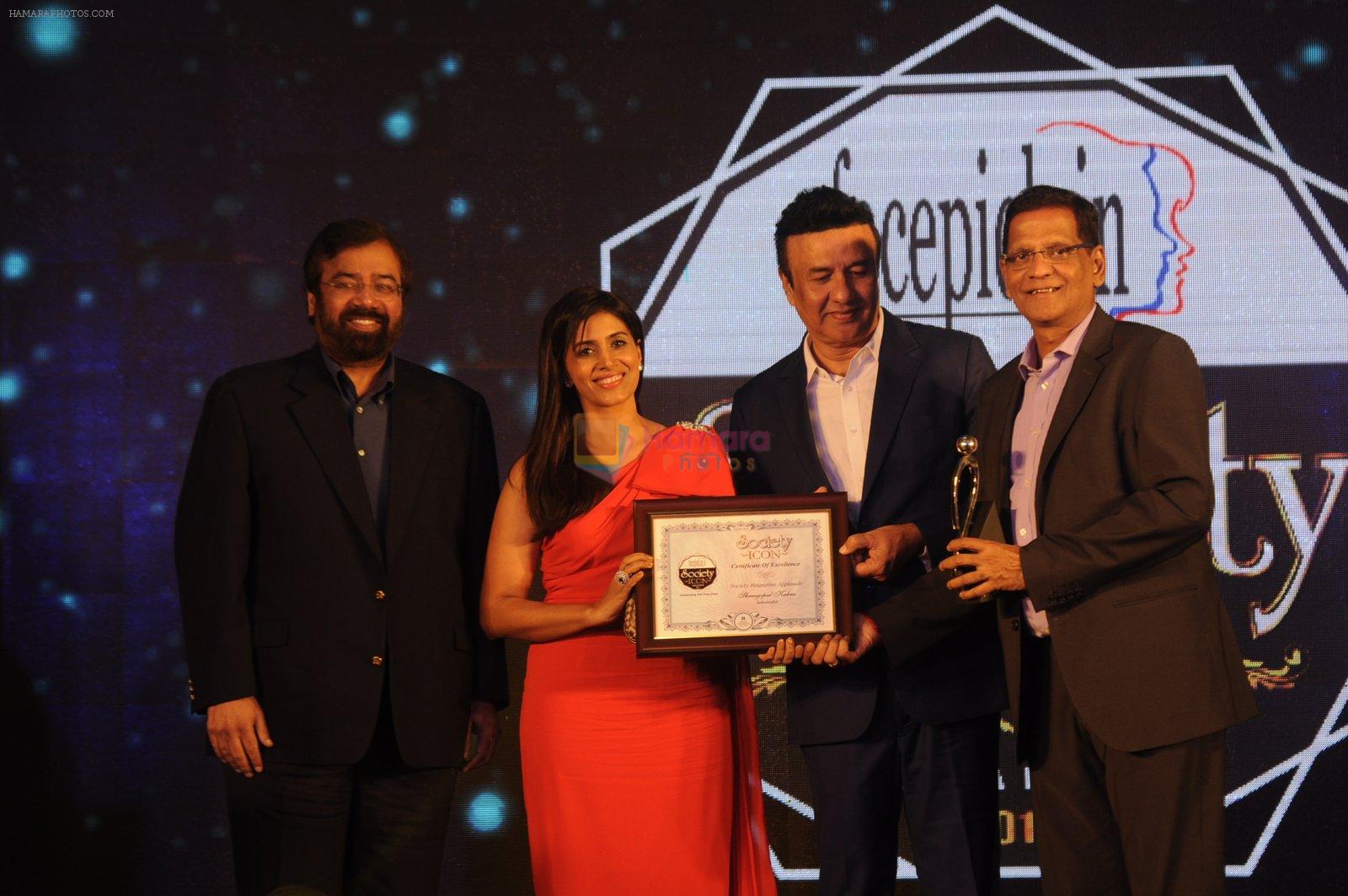 Anu Malik at Society Icon Awards on 2nd Oct 2016