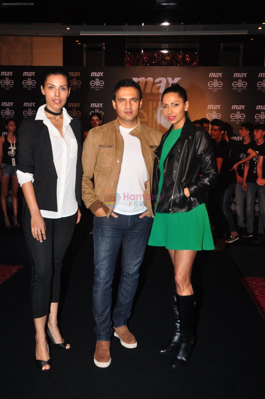 Deepti Gujral, Marc Robinson, Candice Pinto at Max elite auditions in Mumbai on 3rd Oct 2016