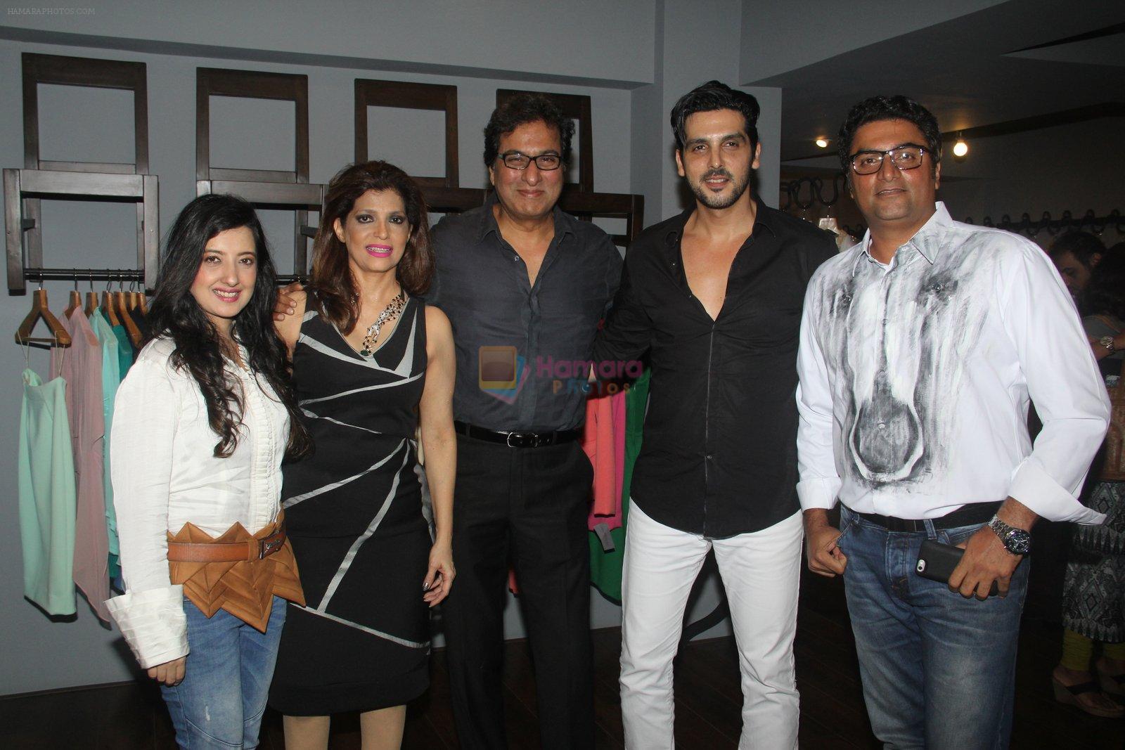 Zayed Khan at Amy Billimoria's preview in Mumbai on 4th Oct 2016