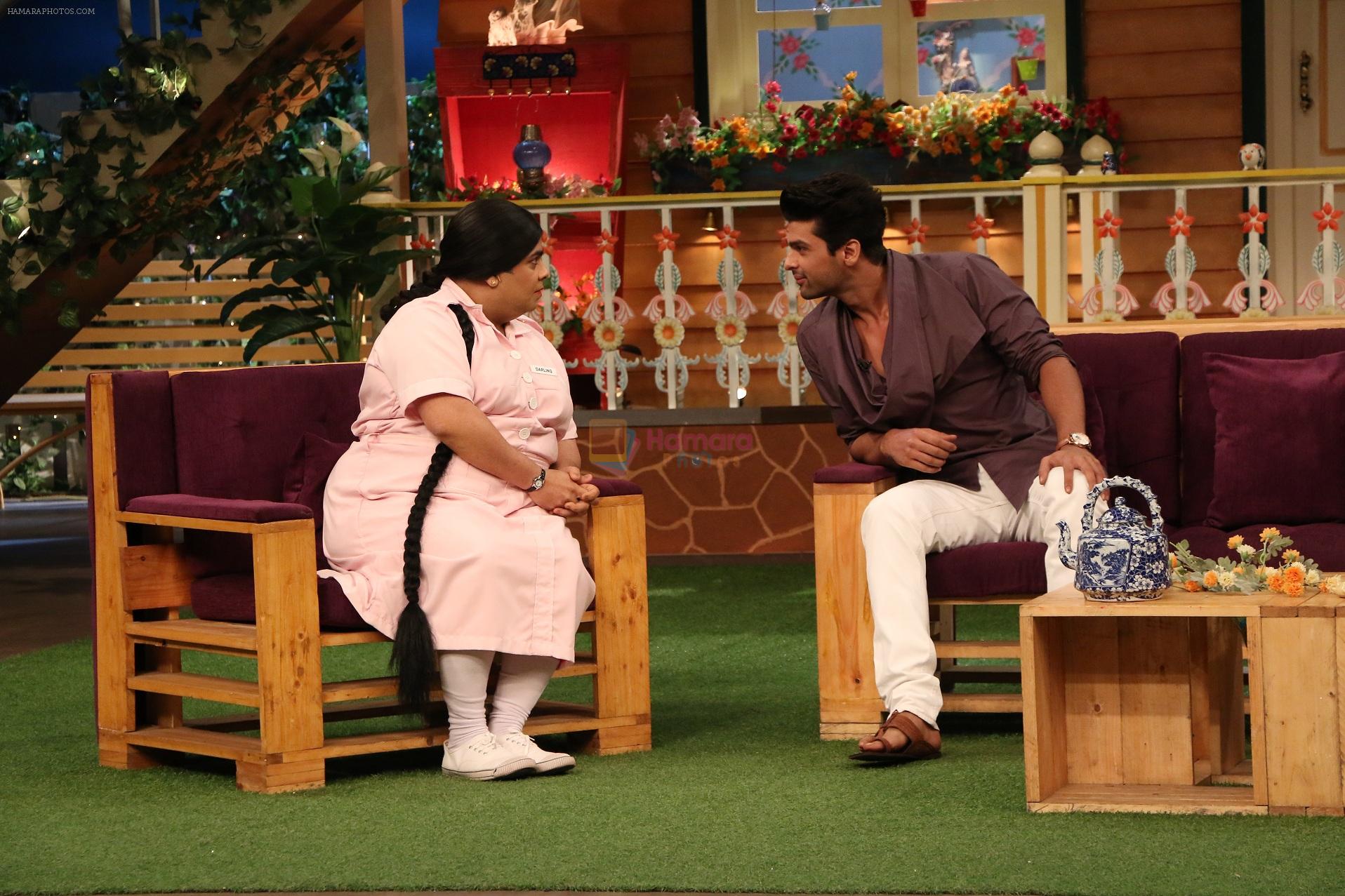 Kushal Tandon promote Beyhadh on the sets of The Kapil Sharma Show on 5th oct 2016