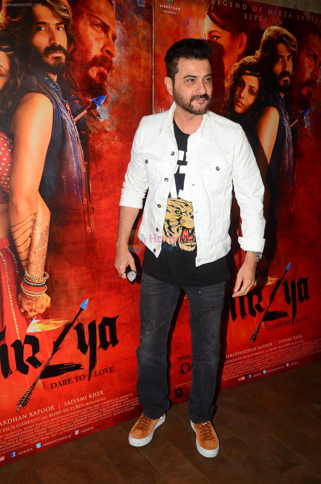 Sanjay Kapoor snapped at Mirzya Screening on 6th Oct 2016