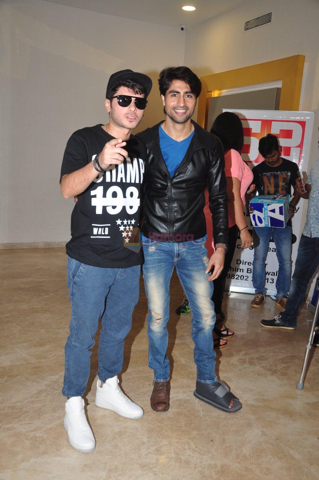 Divyendu Sharma, Harshad Chopra at the Trailer launch of film 2016 The End on 6th Oct 2016