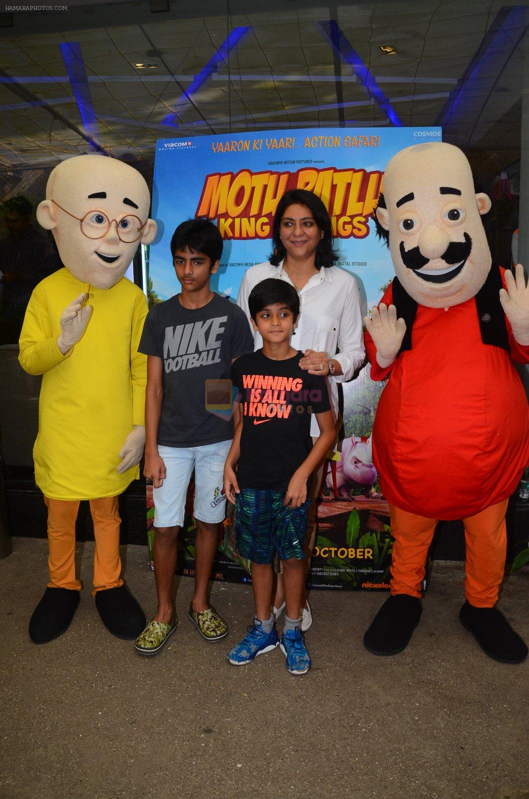 Priya Dutt at Motu Patlu screening in Mumbai on 9th Oct 2016