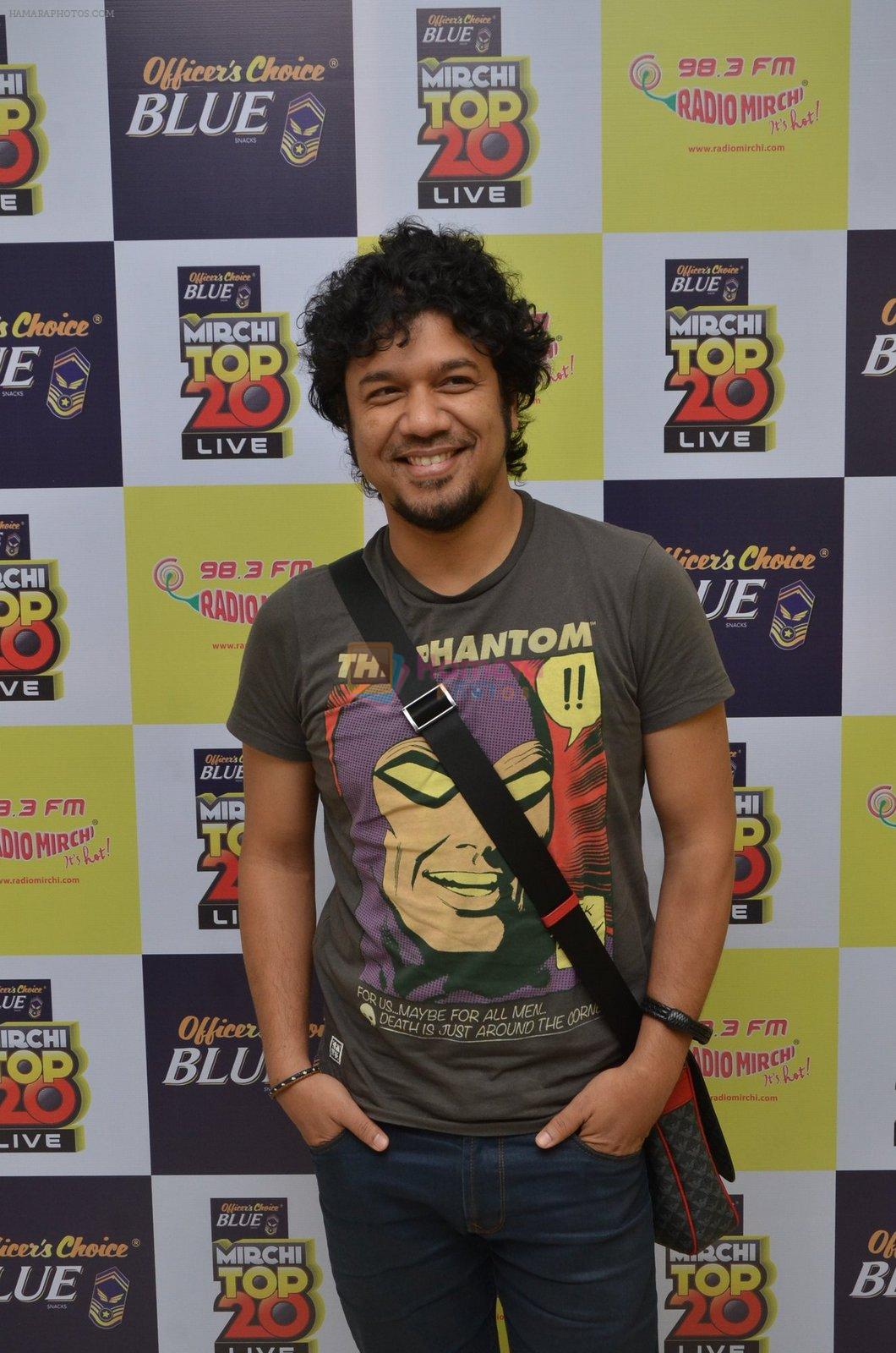 Papon at the Announcement Of Mirchi Top 20 Concert on 10th Oct 2016