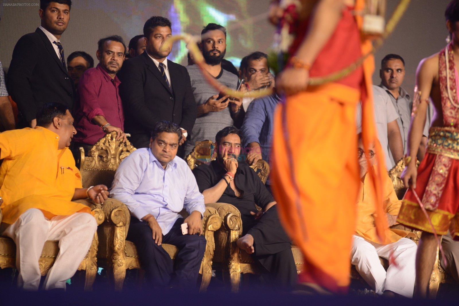 Ajay Devgan at Luv Kush Ram Leela on 11th Oct 2016