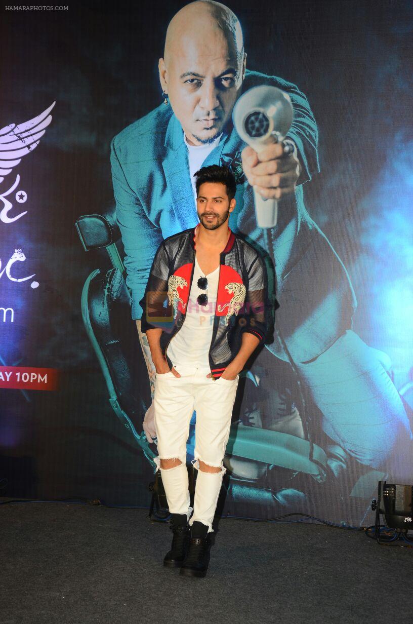 Varun Dhawan andduring the launch of new season of Style Inc on TLC network in Mumbai on 13th Oct 2016