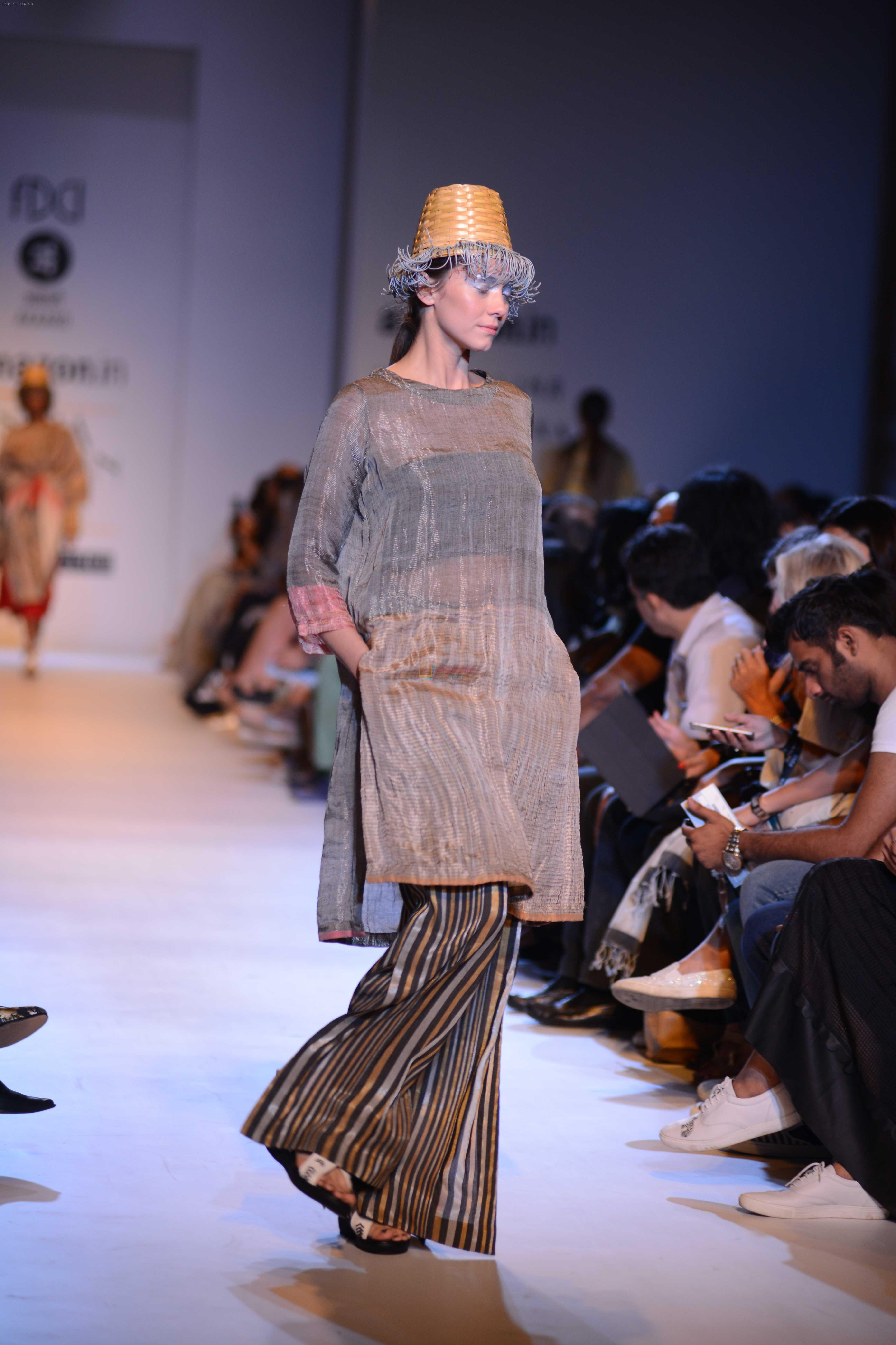 Model walk the ramp for Gaurav Jai Gupta show at AIFW on 13th Oct 2016