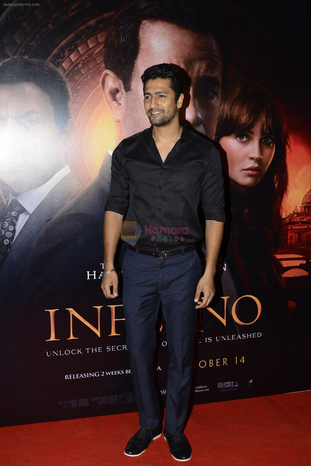 Vicky Kaushal at Inferno premiere on 12th Oct 2016
