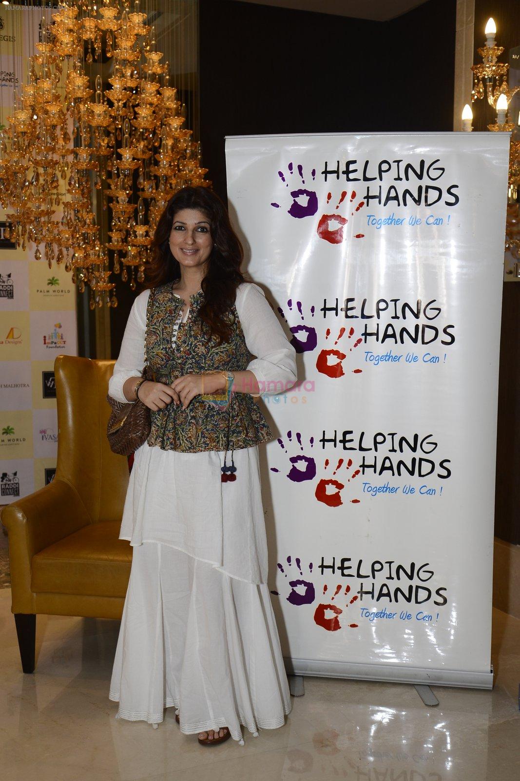 Twinkle khanna innaugurate helping hands exhibition in st regis on 13th Oct 2016