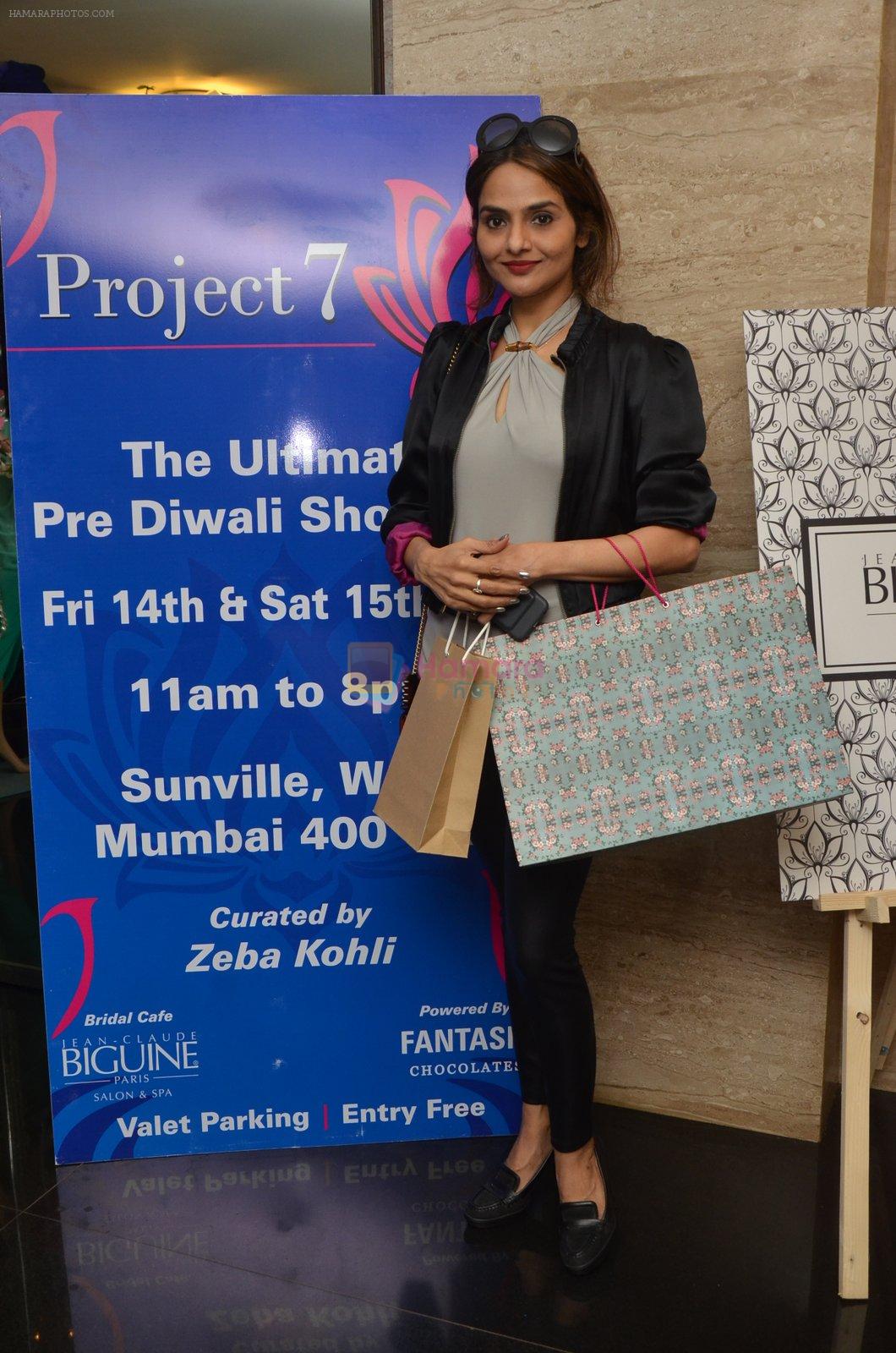 Madhoo at Project 7 launch on 14th Oct 2016