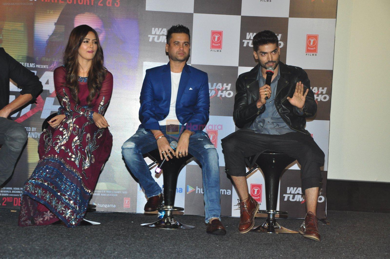 Sana Khan, Sharman Joshi, Rajneesh Duggal, Vishal Pandya, Gurmeet Choudhary at Wajah Tum Ho film event on 14th Oct 2016