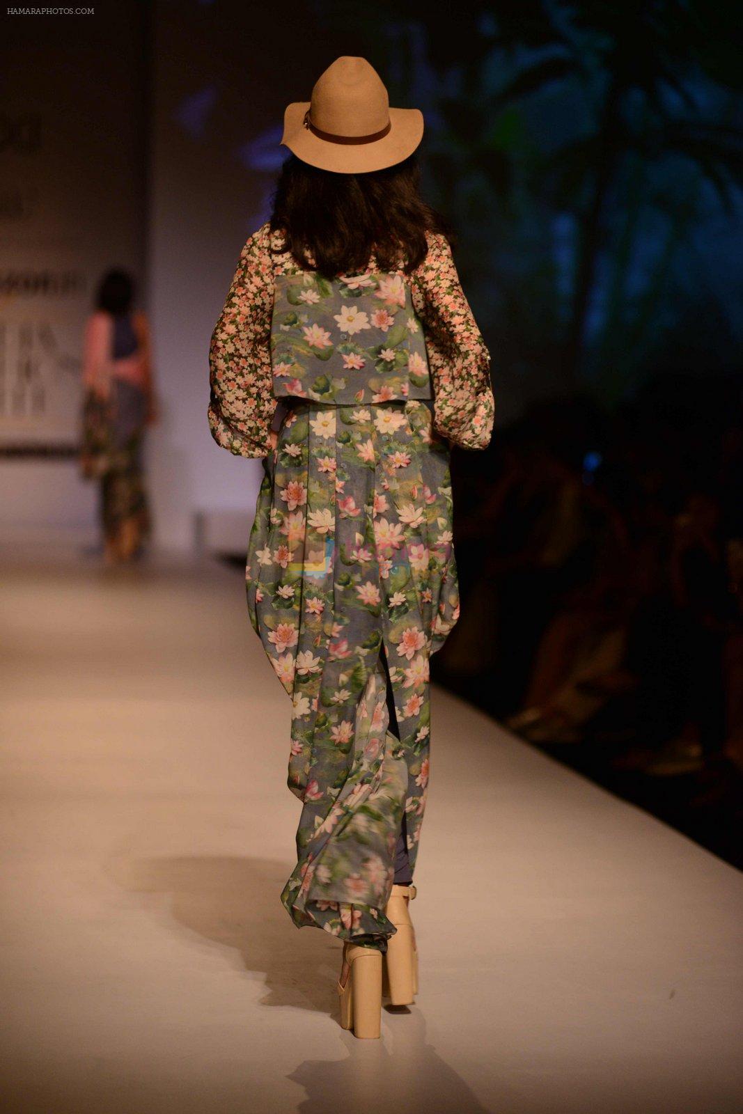 Model walk the ramp for Asheema Leena show on day 2 of AIFW on 14th Oct 2016