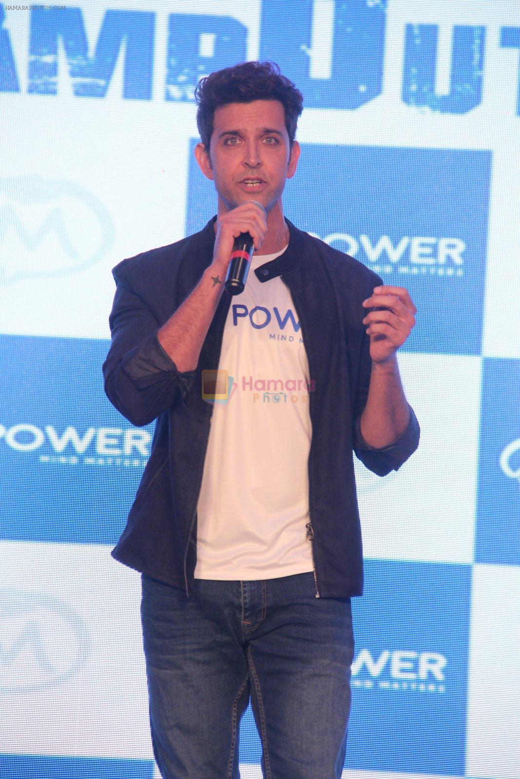 Hrithik Roshan at Mpower launch on 17th Oct 2016