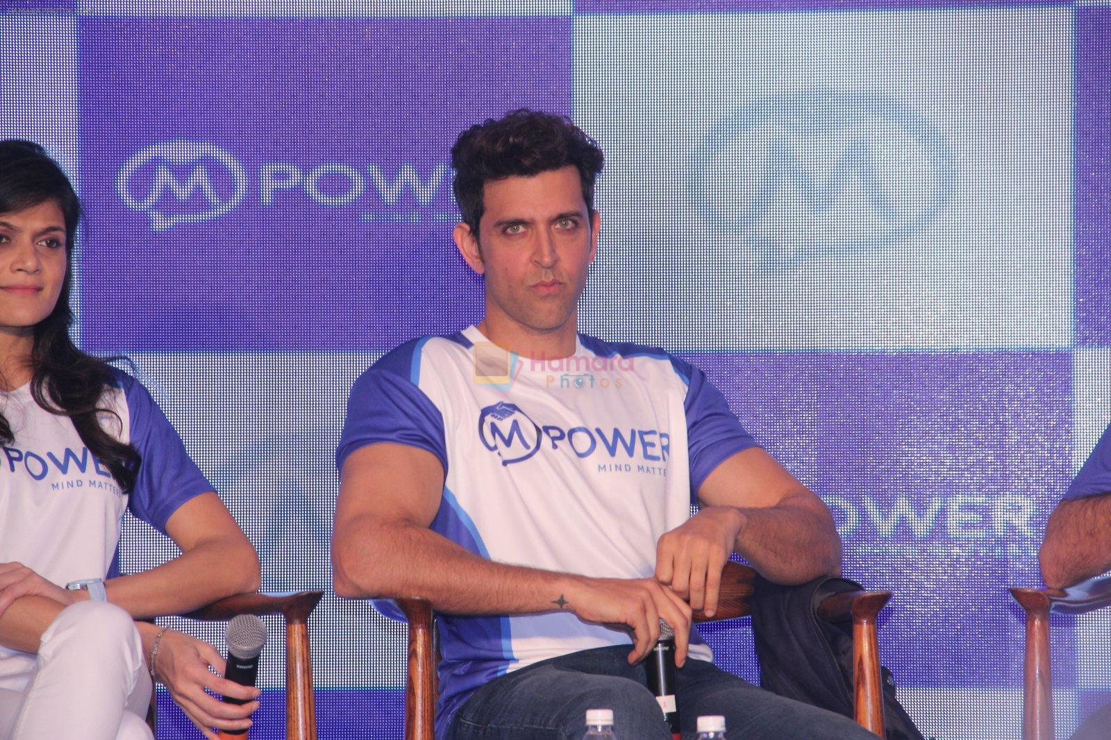 Hrithik Roshan at Mpower launch on 17th Oct 2016