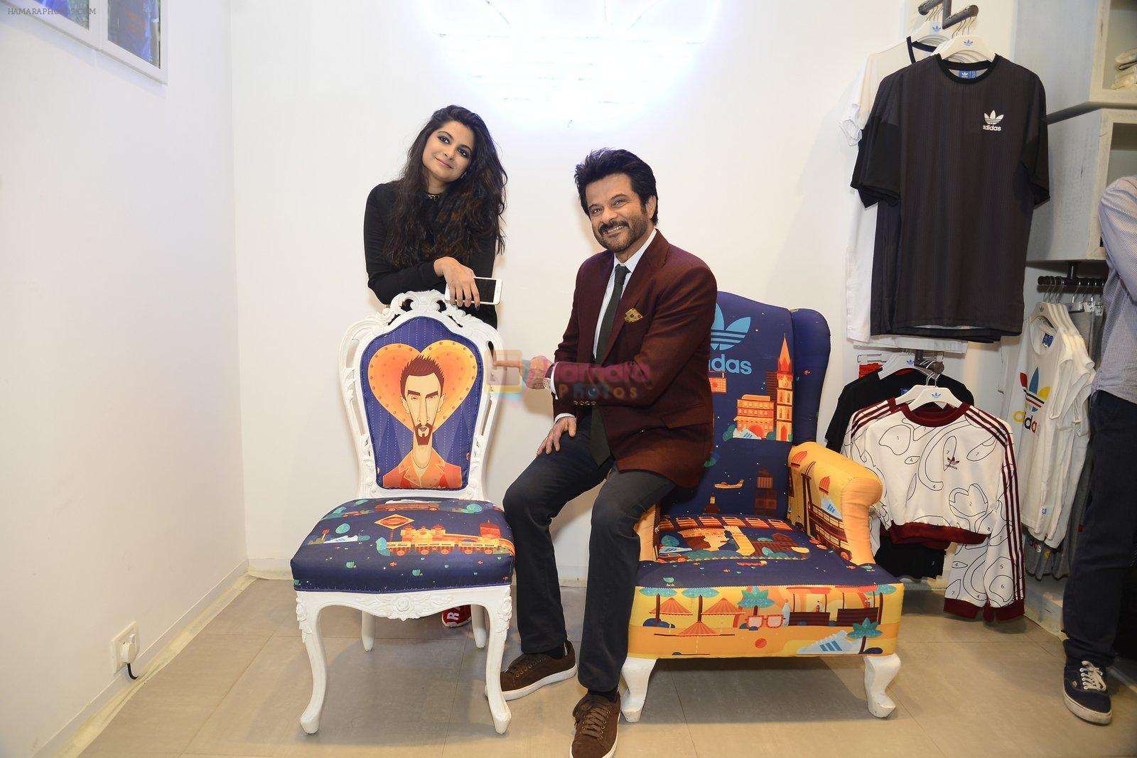 Anil Kapoor at Adidas Originals store on 21st Oct 2016