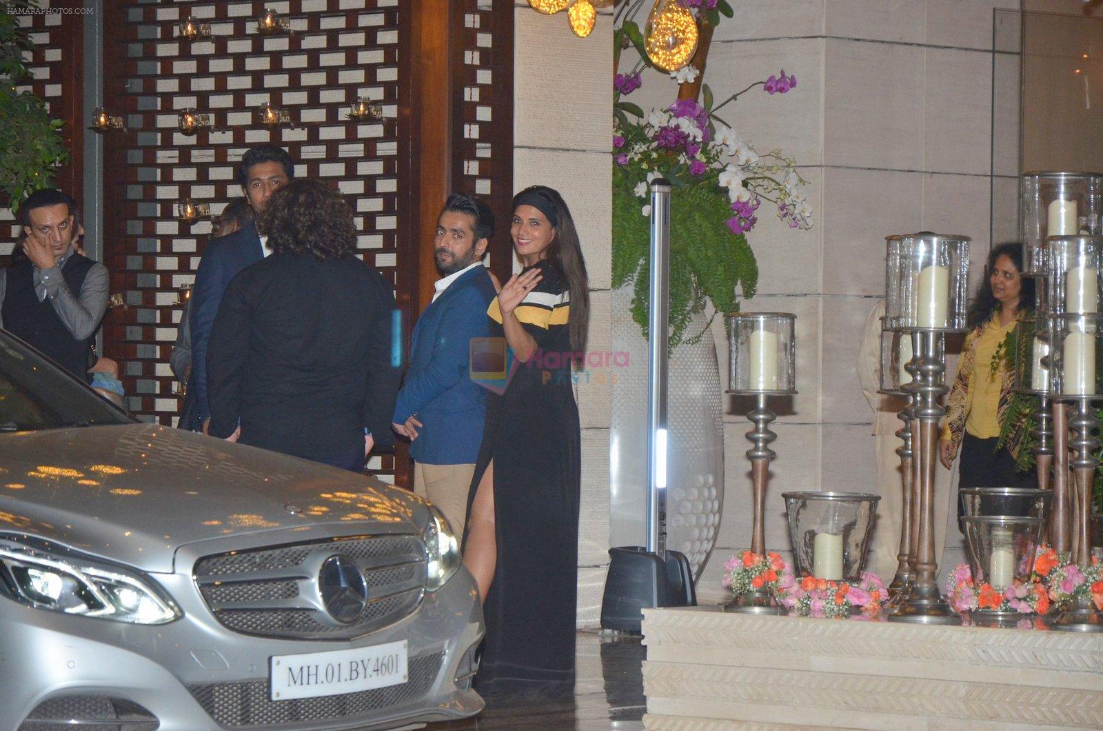 at party in Ambani's House in Mumbai on 20th Oct 2016