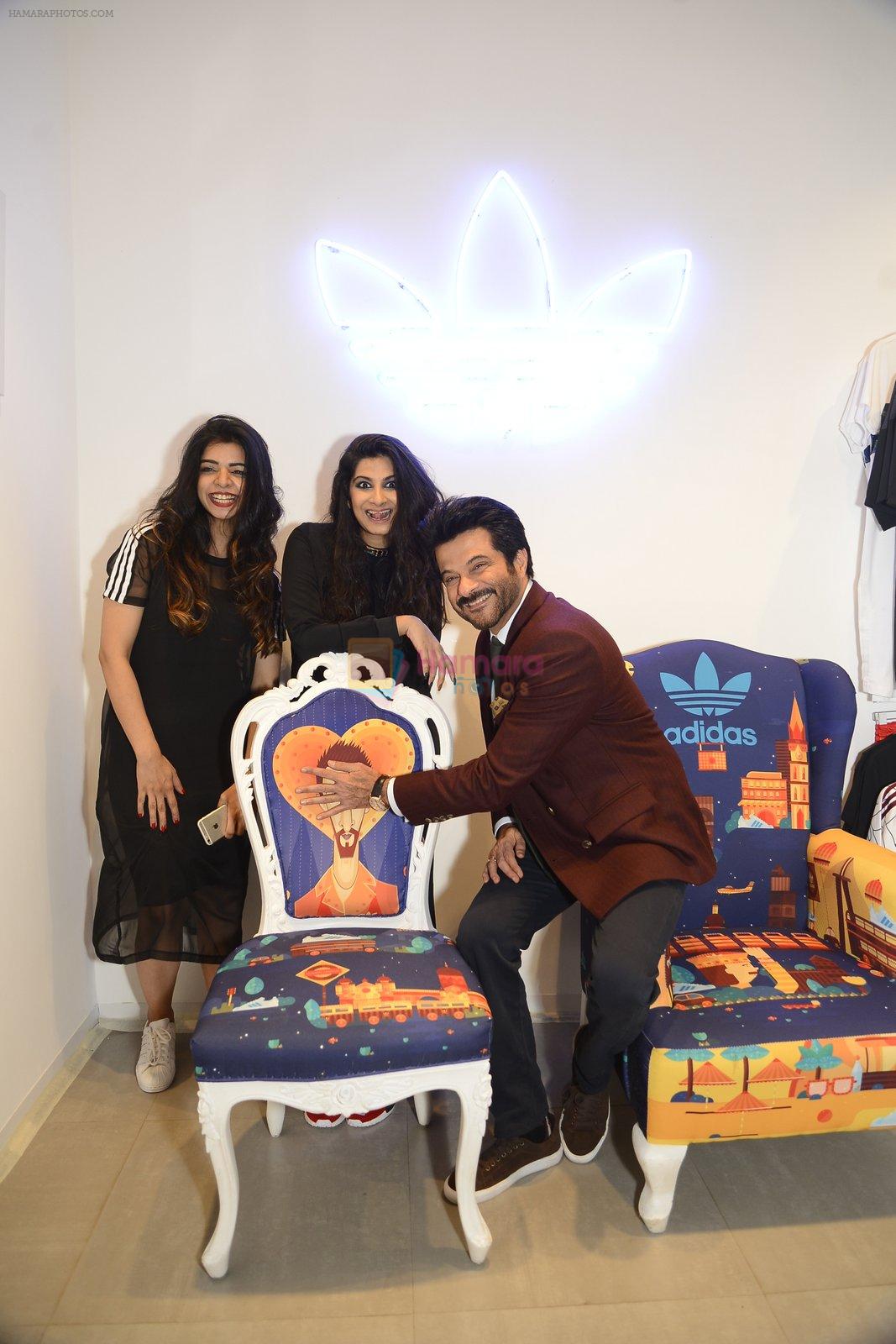Anil Kapoor at Adidas Originals store on 21st Oct 2016