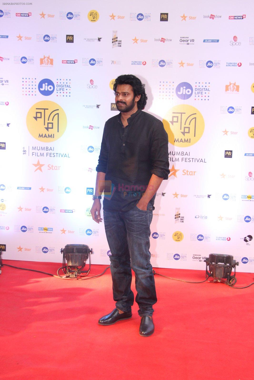 Prabhas at MAMI Film Festival 2016 Day 2 on 22nd Oct 2016