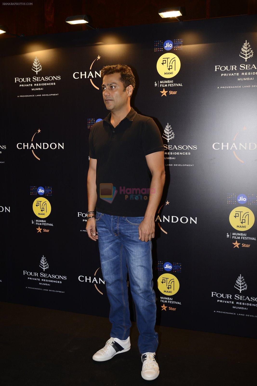 Abhishek Kapoor at Chandon, Four Seasons bash hosted by Kiran Rao on 24th Oct 2016