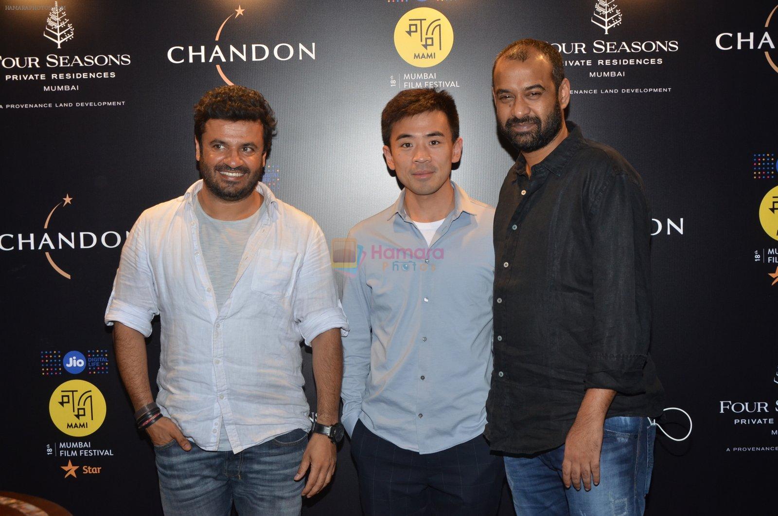 Vikas Bahl at Chandon, Four Seasons bash hosted by Kiran Rao on 24th Oct 2016