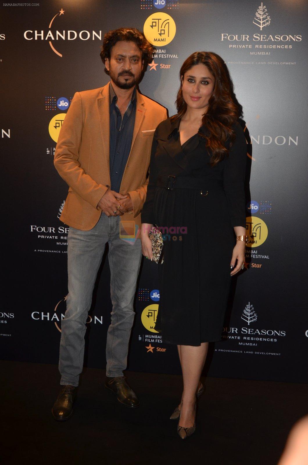 Kareena Kapoor, Irrfan Khan at Chandon, Four Seasons bash hosted by Kiran Rao on 24th Oct 2016