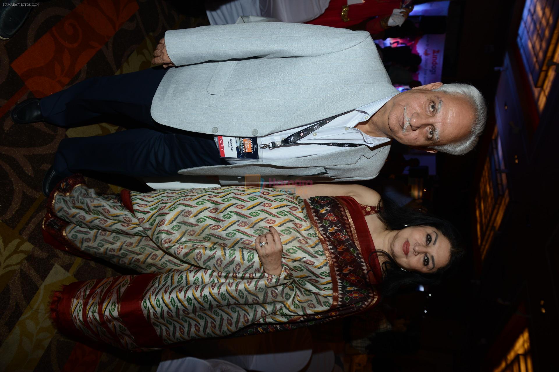 Ramesh Sippy, Kiran Juneja at Shivaay promotions in Delhi on 25th Oct 2016