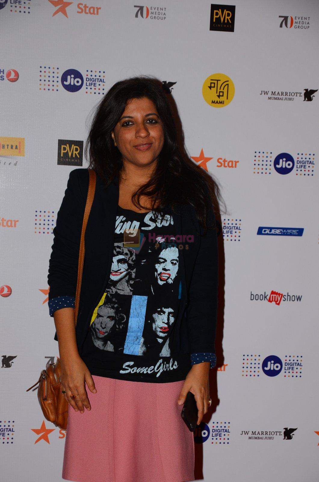 Zoya Akhtar at Mami film festival on 26th Oct 2016