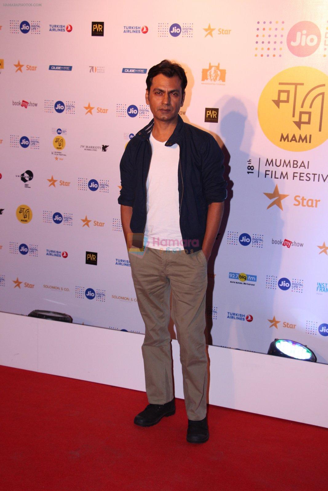 Nawazuddin Siddiqui at closing ceremony of MAMI Film Festival 2016 on 27th Oct 2016