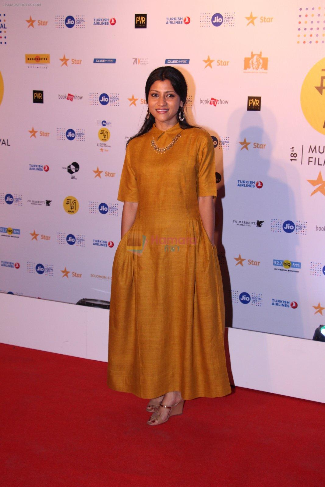 Konkona Sen Sharma at closing ceremony of MAMI Film Festival 2016 on 27th Oct 2016